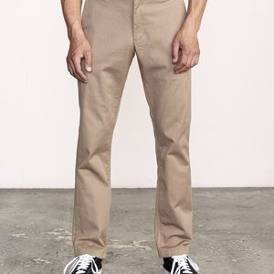 RVCA Weekend Straight Stretch Pants NWT